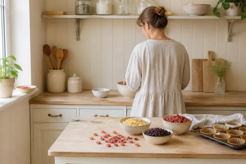 Illustration accompanying Simple baking ideas when your cupboard is running low