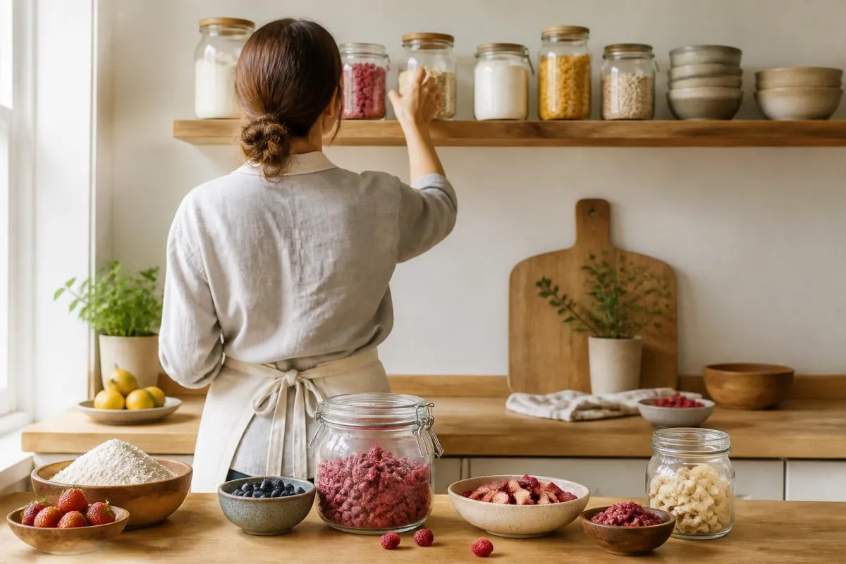 Illustration accompanying Baking cupboard ingredients that actually earn their space